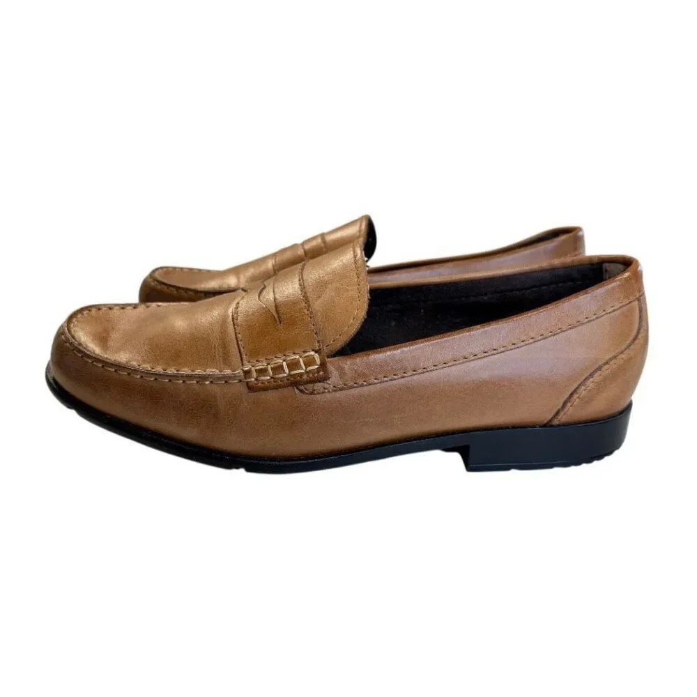 Rockport Men’s Classic Penny Loafer Sz. 11.5 Brown Preppy Office